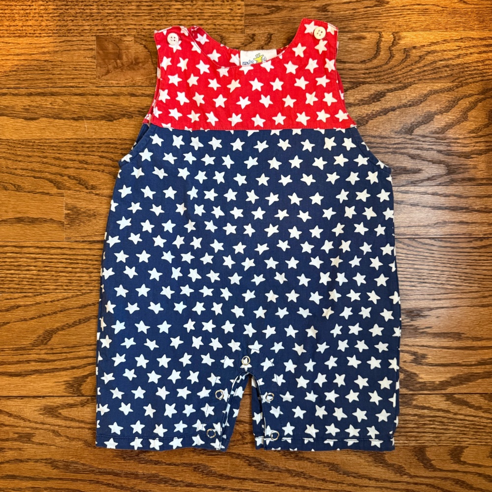Corkey’s Kids 4th of July Star Romper 6 Months